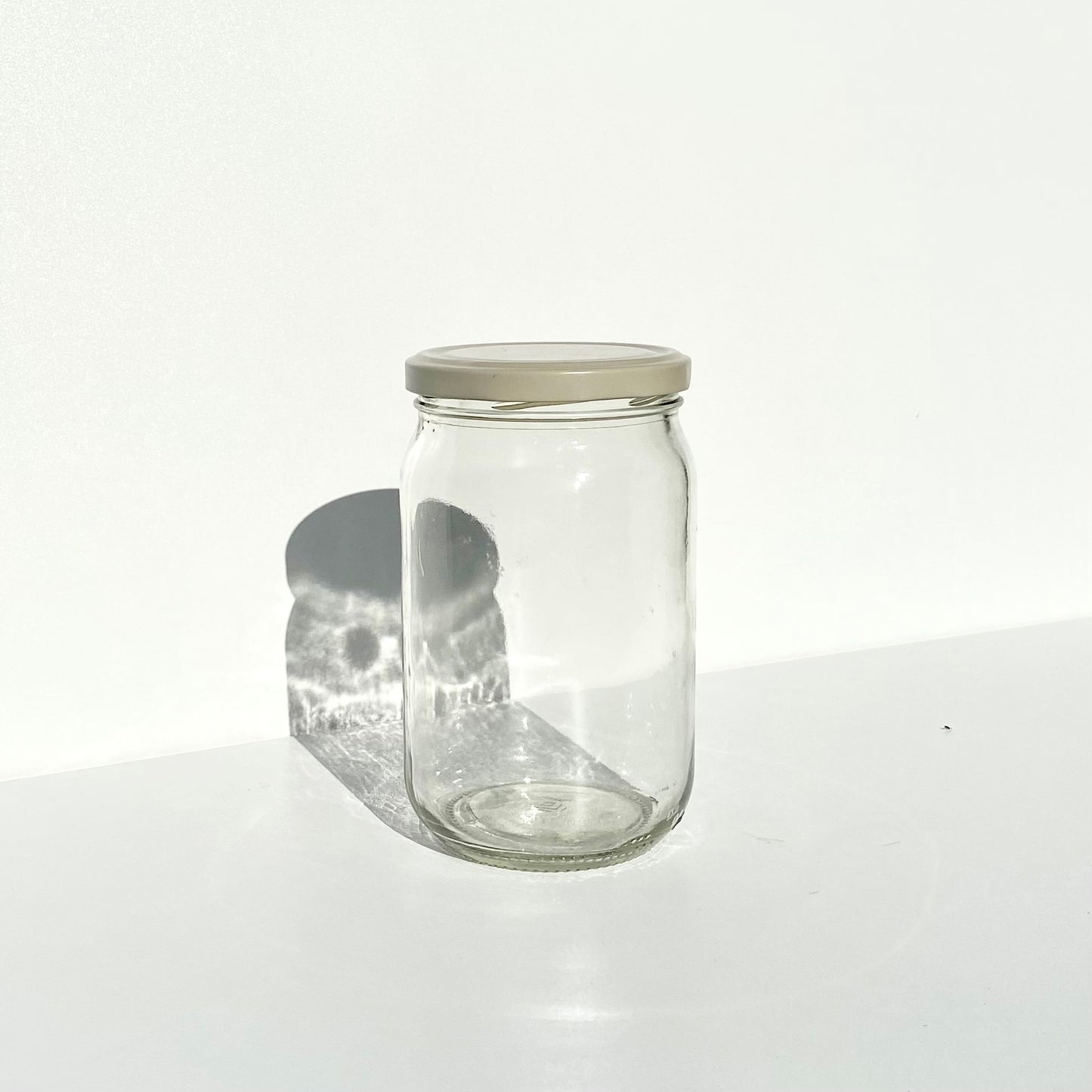 Upcycled 750g Glass Storage Jar - veto. zerowaste