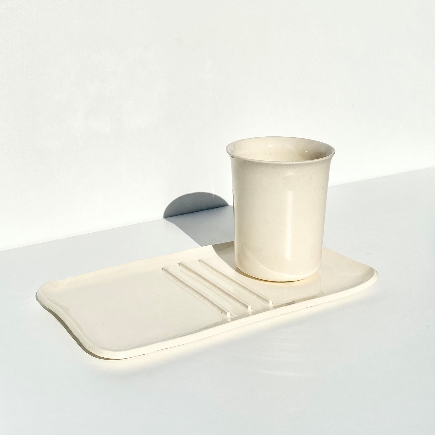 veto_Ceramic Bench Tidy_ceramic storage cup and tray