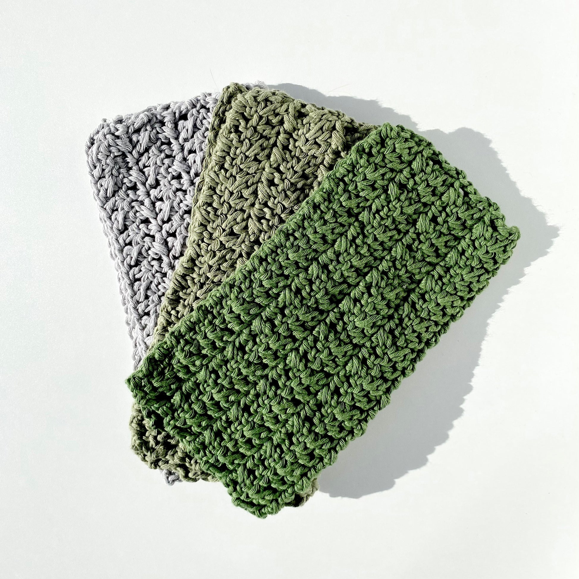 Crochet Cleaning Cloths - 3 pack - veto. zerowaste
